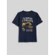 6. T-shirt regular z nadrukiem chłopięcy 4F 4FJRAW26TTSHM4526-31S