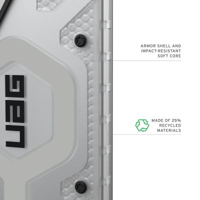 4. Urban Armor Gear Pathfinder pokrowiec na telefon komórkowy 17,5 cm (6.9") Srebrny