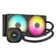 Corsair iCUE LINK TITAN RX RGB Procesor Chłodnica cieczy all-in-one 14 cm Czarny 1 szt.
