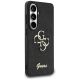 4. Etui Guess Fixed Glitter Big 4G Metal Logo do Samsung Galaxy S26 - czarne