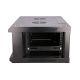 5. Extralink Szafa rack 4U 600x450 Czarna montowana na ścianie