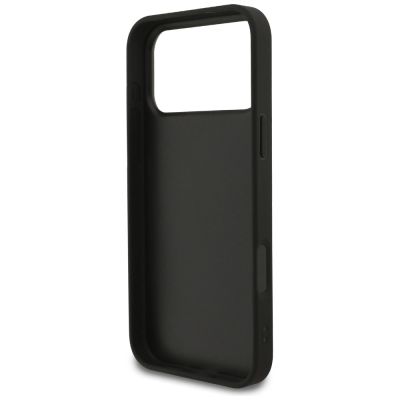 7. Etui Guess Fixed Glitter Big 4G na iPhone 17 Pro Max - czarne