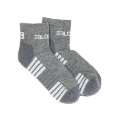 3. Skarpety Salomon Active 2-pak 16022-HEATHER GREY/WHITE]