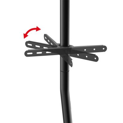 8. MACLEAN UCHWYT STOJAK PODŁOGOWY DO TELEWIZORA, 32-70", MAX. VESA 400X400, MAX. 40KG MC-494