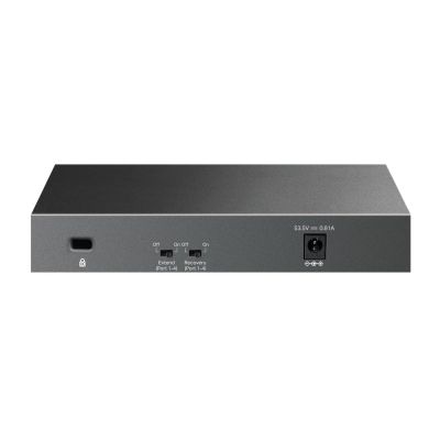 2. TP-Link LiteWave LS106LP łącza sieciowe Nie zarządzany Fast Ethernet (10/100) Obsługa PoE Czarny