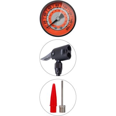 5. POMPKA WARSZTATOWO ROWEROWA XQMAX PRO 160Psi (11Bar) Z MANOMETREM MAŁA PODSTAWA