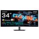 GIGABYTE MO34WQC36 monitor komputerowy 86,4 cm (34") 3440 x 1440 px Wide Quad HD QD-OLED Czarny