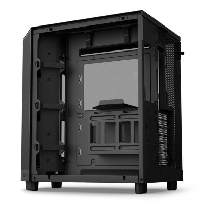 6. NZXT OBUDOWA KOMPUTEROWA NZXT OBUDOWA H6 FLOW MIDI TOWER Z OKNEM CZARNA