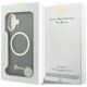 8. Etui Guess IML Script Metal MagSafe na iPhone 17 - czarne