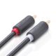 7. Kabel Ugreen AV104 10518 audio 2RCA (męski) / 2RCA (męski) 2m - szary