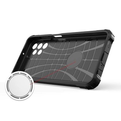 6. Hybrid Armor pancerne hybrydowe etui pokrowiec Samsung Galaxy A73 czarny