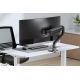10. Neomounts DS70S-950BL1 uchwyt / stojak do monitorów 124,5 cm (49") Biurko Czarny