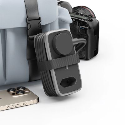 3. Listwa zasilająca Orico APP 15.5W 5w1 2x AC + 2x USB-A + 1x USB-C - czarna