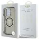 8. Etui Guess IML Metal Mountain Logo MagSafe na iPhone 16 Pro - czarny