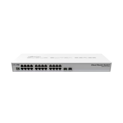 5. Switch Mikrotik CRS326-24G-2S+RM 26p  Managed Gigabit/10G