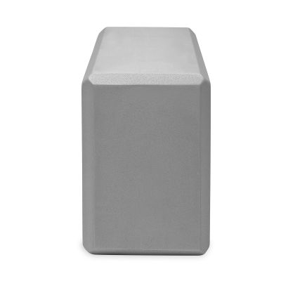 9. Kostka do jogi z pianki GAIAM  szara 61350