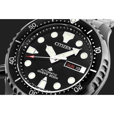 4. Zegarek Męski CITIZEN Promaster Mechanical Diver NY0145-86E + BOX