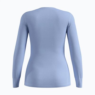 2. Bielizna termoaktywna z długim rękawem Odlo BL TOP crew neck s/s ACTIVE WARM roz. M Niebieska
