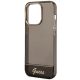 6. Etui Guess Translucent na iPhone 14 Pro - czarne