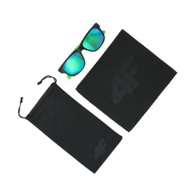 6. Okulary przeciwsłoneczne dla dzieci 4F U066 soczysta zieleń neon 4FJWSS25ASUNU066 45N