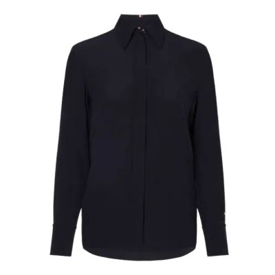 5. Koszula Tommy Hilfiger Viscose Crepe Blouse Ls W WW0WW32274