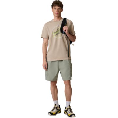 6. Koszulka męska 4F M2822 beżowa 4FWSS26TTSHM2822 83S