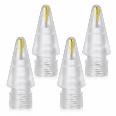 Końcówki Tech-Protect Stylus Tips 4-Pack wymienne do Apple Pencil - przezroczysta
