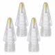 Końcówki Tech-Protect Stylus Tips 4-Pack wymienne do Apple Pencil - przezroczysta