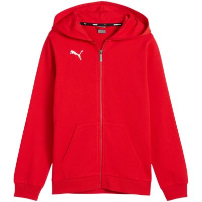 3. Bluza dla dzieci Puma teamGoal Casuals Hooded czerwona 658596 01