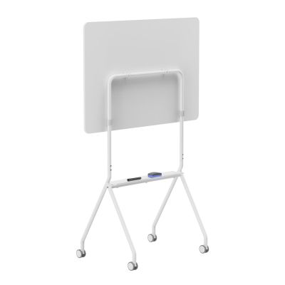 9. Mobilna tablica suchościeralna Ergo Office, orientacja pozioma, biała, jednostronna, z półką, wymiary tablicy 1190x790mm, ER-306