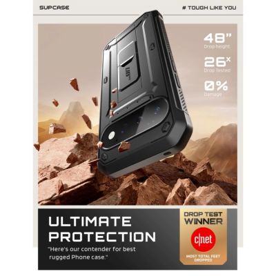 3. Etui Supcase Unicorn Beetle Pro na Google Pixel 11 Pro - czarne