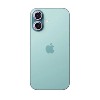 2. Szkło ochronne Joyroom JR-MSJ0275 na obiektywy iPhone 16/16 Plus - różowe