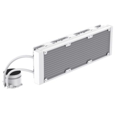 6. GameMax ICEBURG 360 INFINITY WH system chłodzenia komputerów Procesor Chłodnica cieczy all-in-one 12 cm Biały 1 szt.