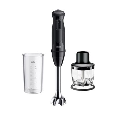 6. Braun MultiQuick 3 MQ30201M 0,6 l Blender immersyjny 900 W Czarny, Stal satynowa
