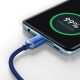 11. Kabel Baseus CAJY000603 USB-C - USB-C PD 100W 5A 480Mb/s 1,2m - niebieski