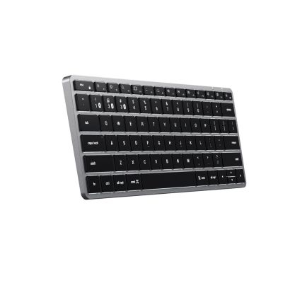 2. Klawiatura Satechi Slim X1 - klawiatura Bluetooth do trzech urządzeń USB-C US (space gray)