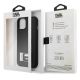 8. Etui Karl Lagerfeld Ikonik Patch na iPhone 13 - czarne