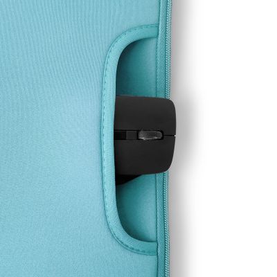 4. Torba na laptopa 15,6'' uniwersalna - jasnoniebieska