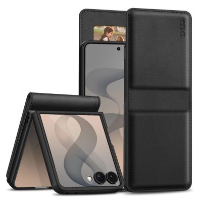 Etui Tech-Protect Wallet na Samsung Galaxy Z Flip 8 - czarne