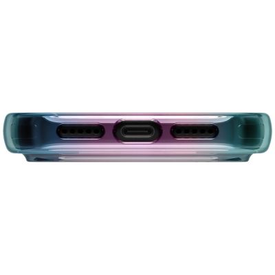 4. Etui UNIQ Iridescia na iPhone 17 Pro Magclick Charging - wielokolorowe