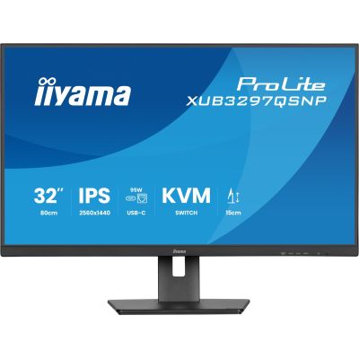 14. Monitor IIYAMA 80.0cm (32,0") XUB3297QSNP-B1 16:9 2xHDMI+DP+USB-C