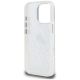 7. Etui Karl Lagerfeld IML Glitter Karl & Choupette Heads Logo MagSafe na iPhone 16 Pro - szare