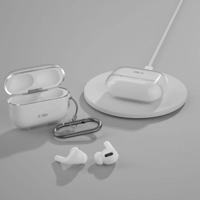 8. Etui Tech-Protect FlexAir na Apple AirPods Pro 1 / 2 - przezroczyste
