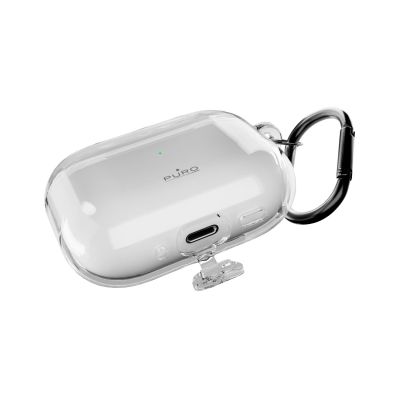 4. Etui Puro 0.3 Nude na AirPods Pro 3 - przezroczyste