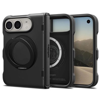 2. Etui Spigen Slim Armor Pro S Magsafe na iPhone Duo - czarne