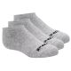 3. Skechers 3pk Unisex Non Terry No Show S114041-020 Szare 39-42