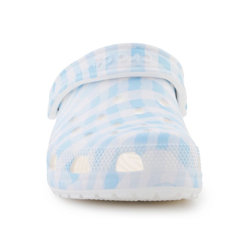 7. Klapki Crocs Classic Gingham Clog W 211006-16S