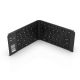 Inca IBK-579BT klawiatura Dom Bluetooth Metaliczny, Srebrny
