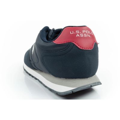 5. U.S Polo Assn buty sportowe sneakersy męskie modne wygodne granatowe