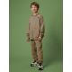 3. Bluza dresowa loose z kapturem chłopięca 4F 4FJRSS26TSWSM3051-83S